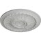 Ekena Millwork Oslo Ceiling Medallion (Fits Canopies up to 7 5/8"), Hand-Painted Frost, 38 3/8"OD x 2 7/8"P CM38OSFRF - alternate 3